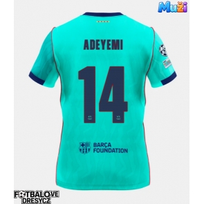 Barcelona Karim Adeyemi #14 Alternativní Dres 2026-27 Krátký Rukáv